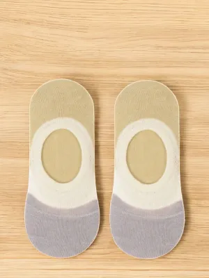 Adorable Color block Low Cut No-Show Socks