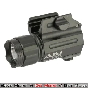 Aim Sports Sub-Comp 330 Lumen Weapon Light W/QRM Color Lens Filters FQ330SC for Airsoft Guns
