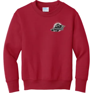 Allegheny Badgers Youth Core Fleece Crewneck Sweatshirt