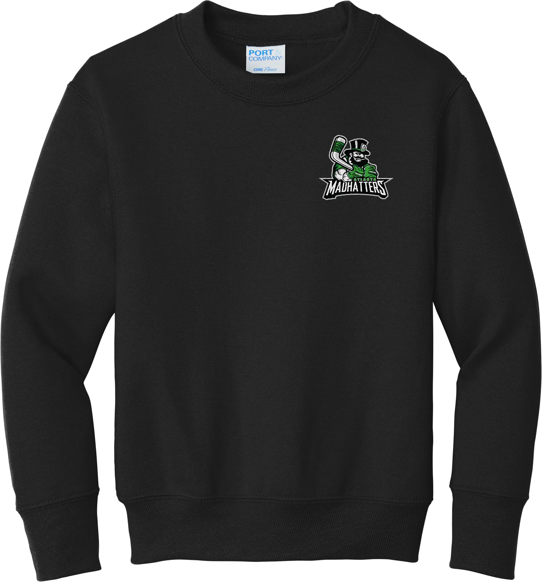 Atlanta Madhatters Youth Core Fleece Crewneck Sweatshirt