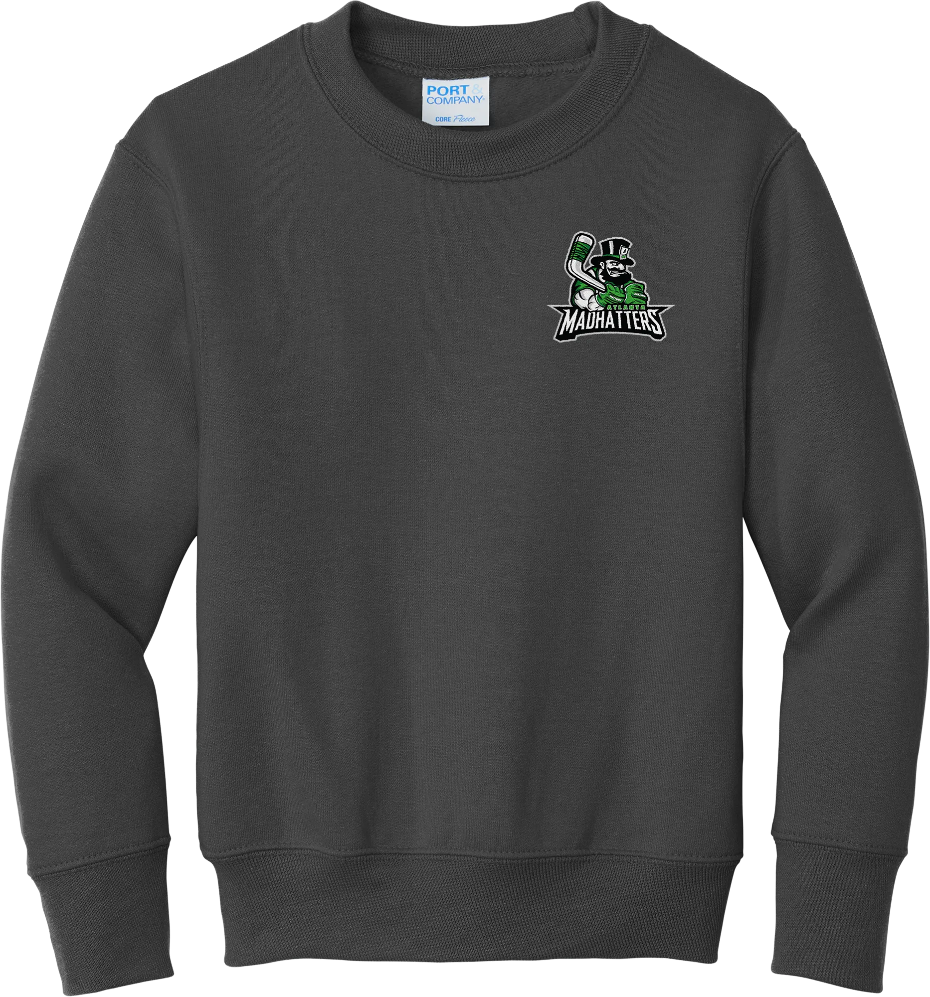 Atlanta Madhatters Youth Core Fleece Crewneck Sweatshirt