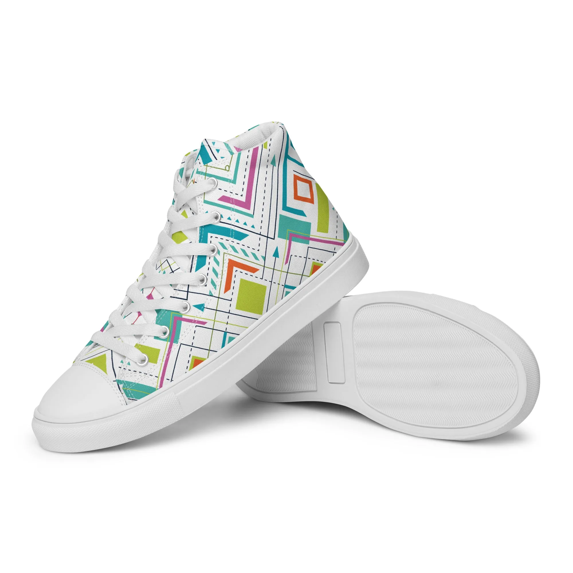 Azalea Women’s high top Canvas Shoes