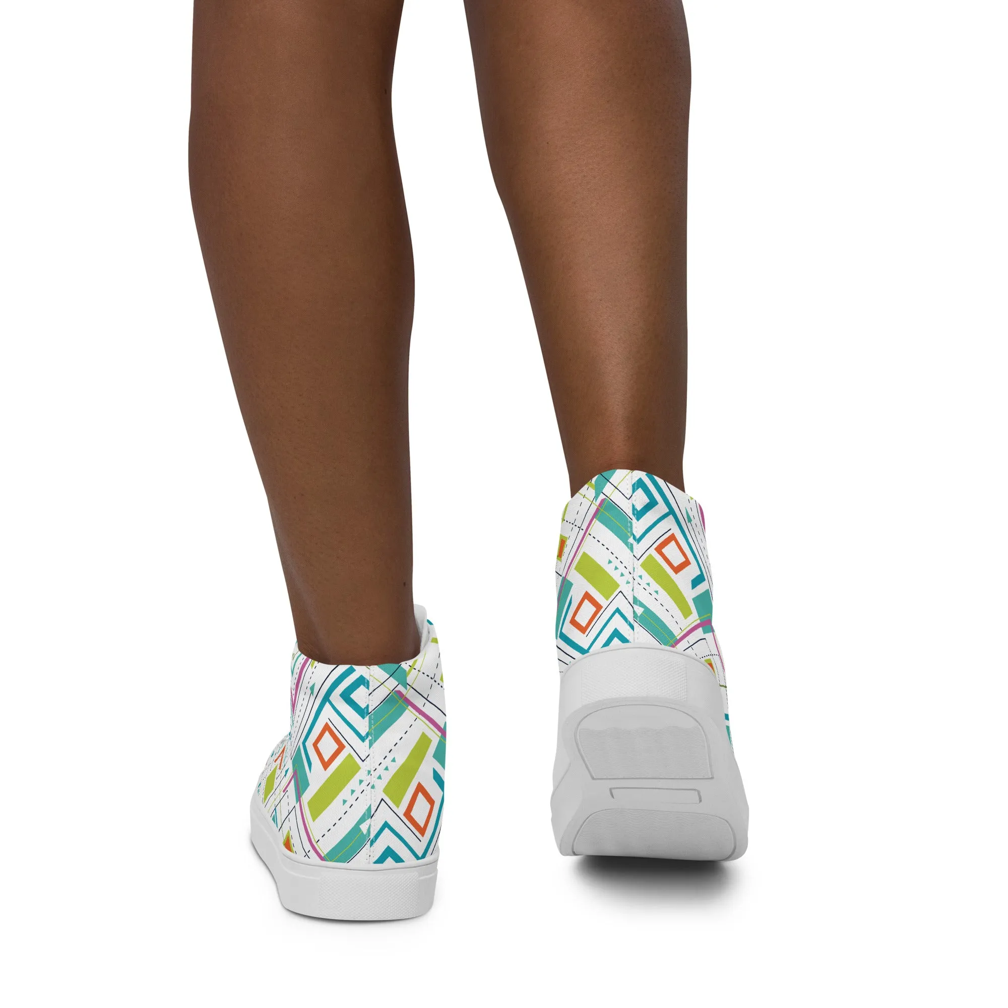 Azalea Women’s high top Canvas Shoes