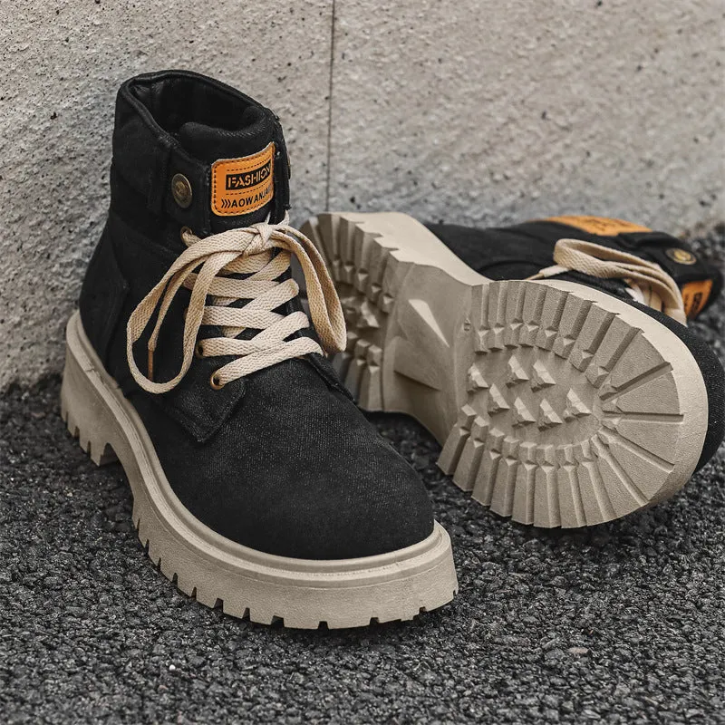 Battalion Denim Boots