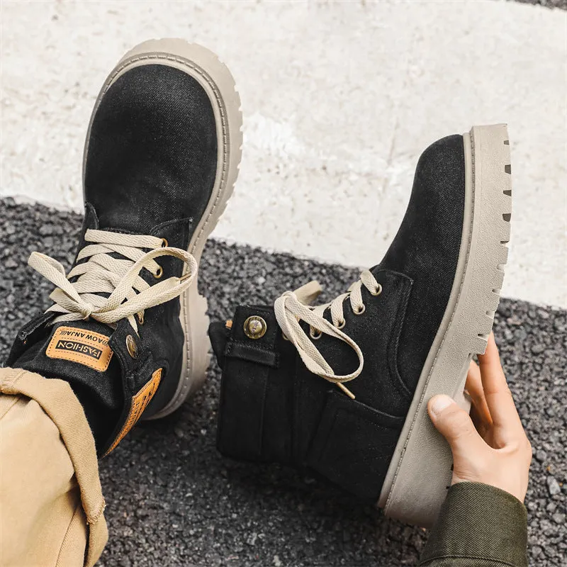 Battalion Denim Boots