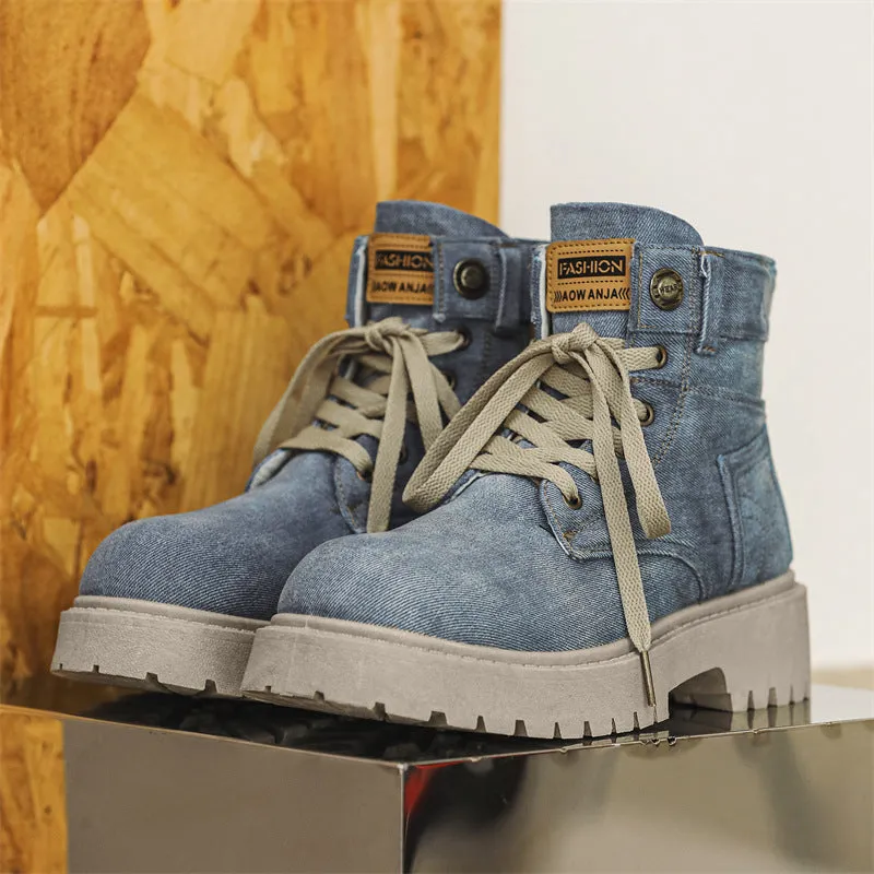 Battalion Denim Boots