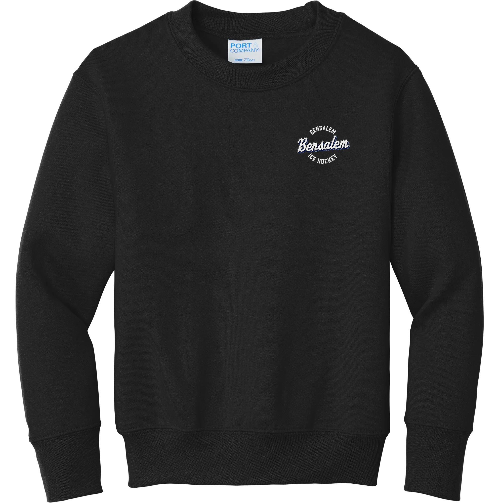 Bensalem Youth Core Fleece Crewneck Sweatshirt
