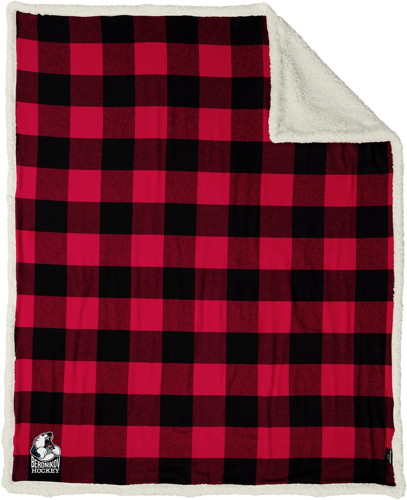 Berdnikov Bears Flannel Sherpa Blanket