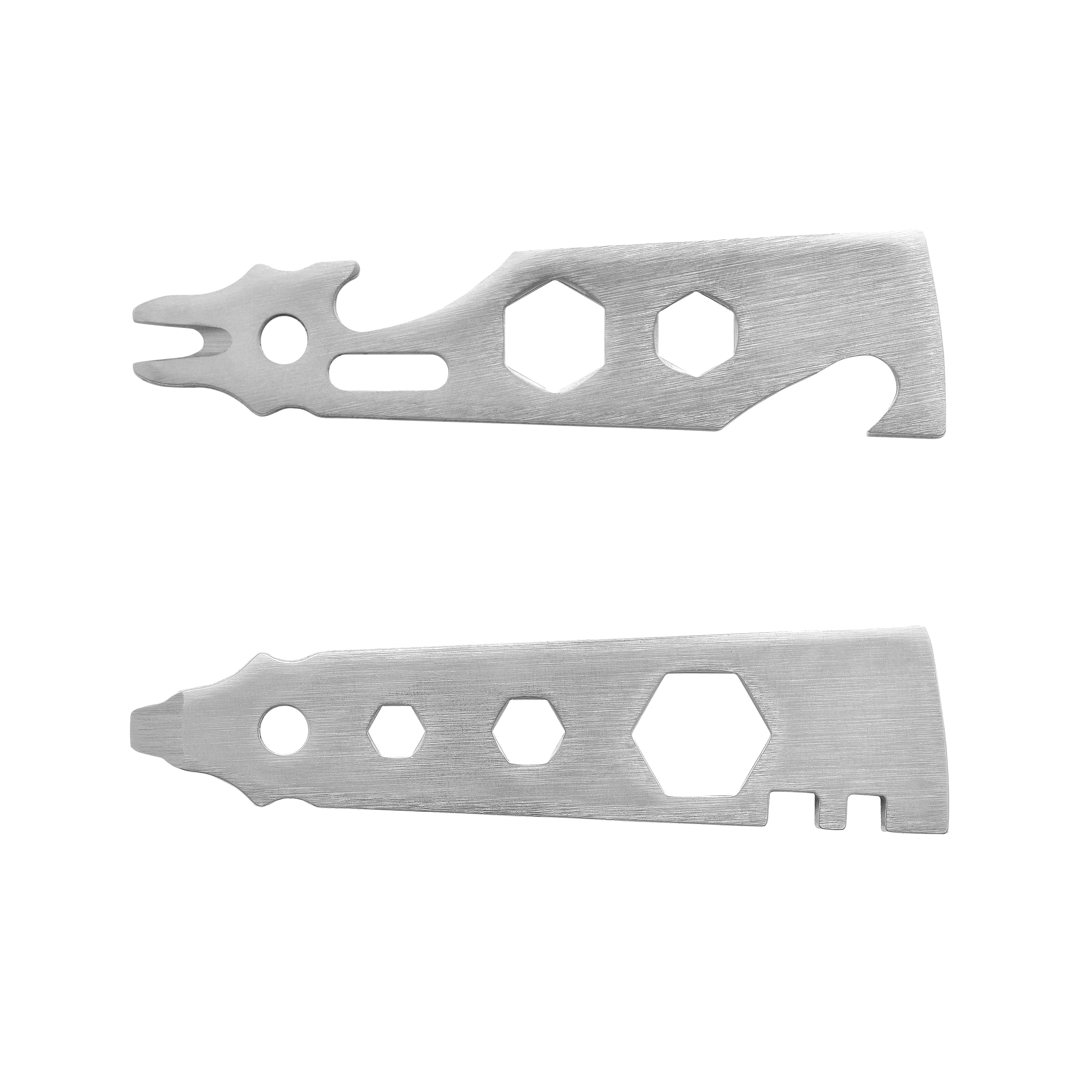 Camillus Injekt 9" Multi-Tool Survival Knife, Fixed 4.25" Blade with Sharpener and Sheath, Black