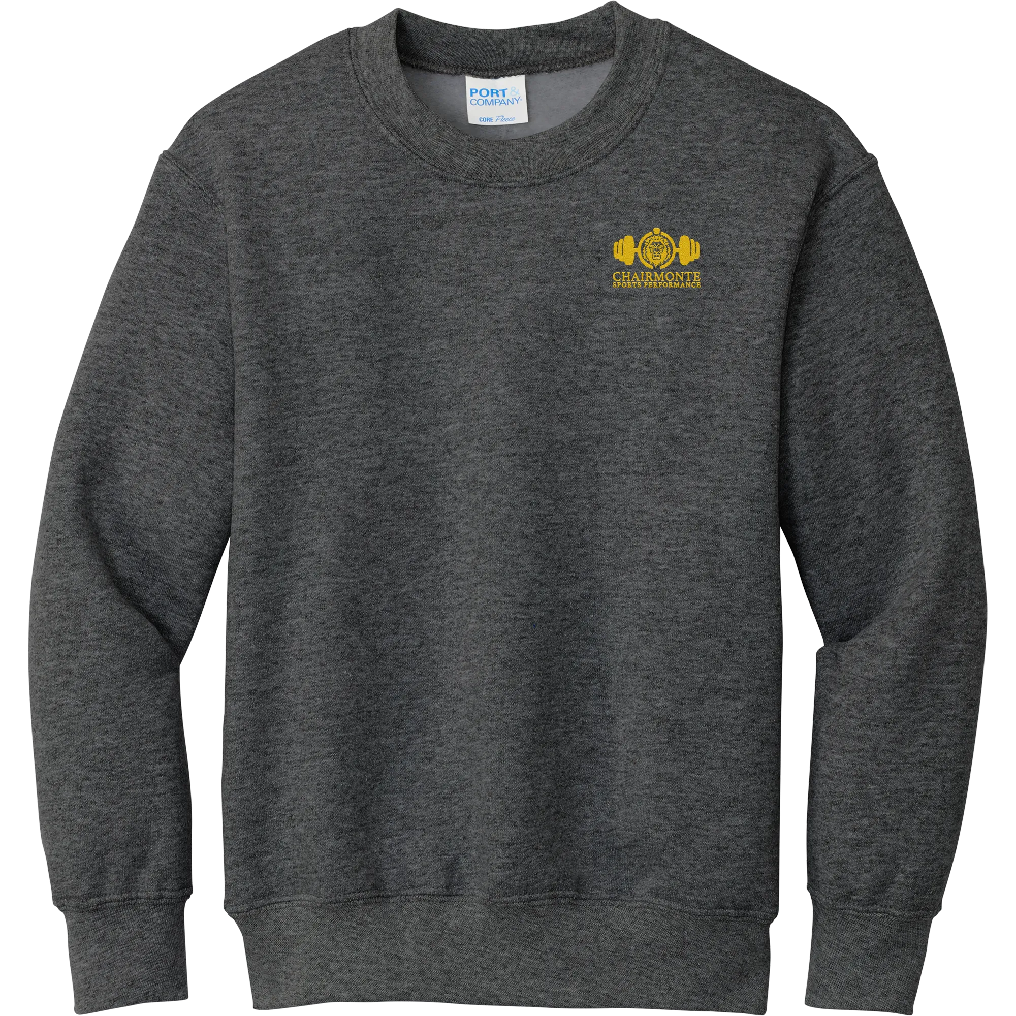 Chairmonte Youth Core Fleece Crewneck Sweatshirt