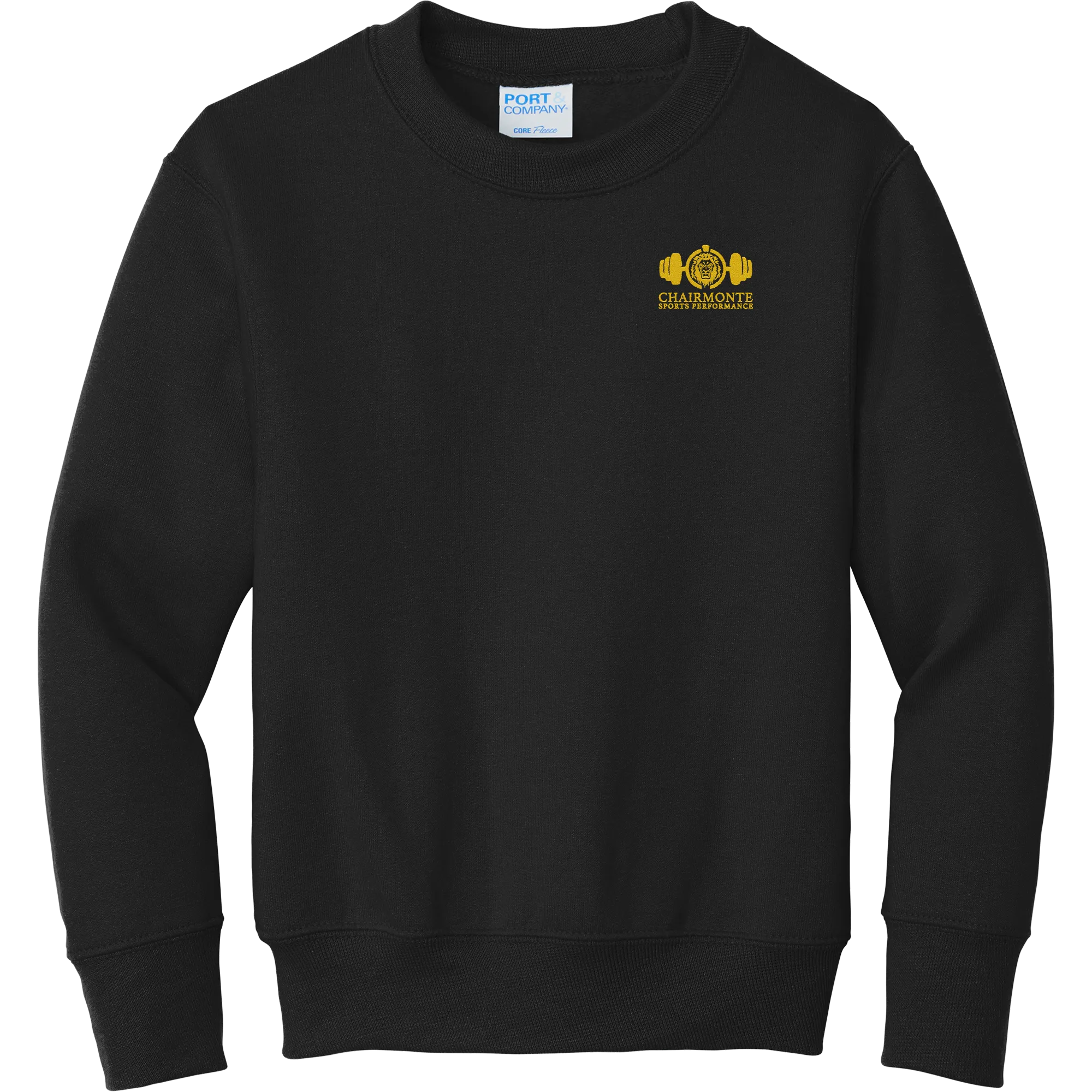Chairmonte Youth Core Fleece Crewneck Sweatshirt