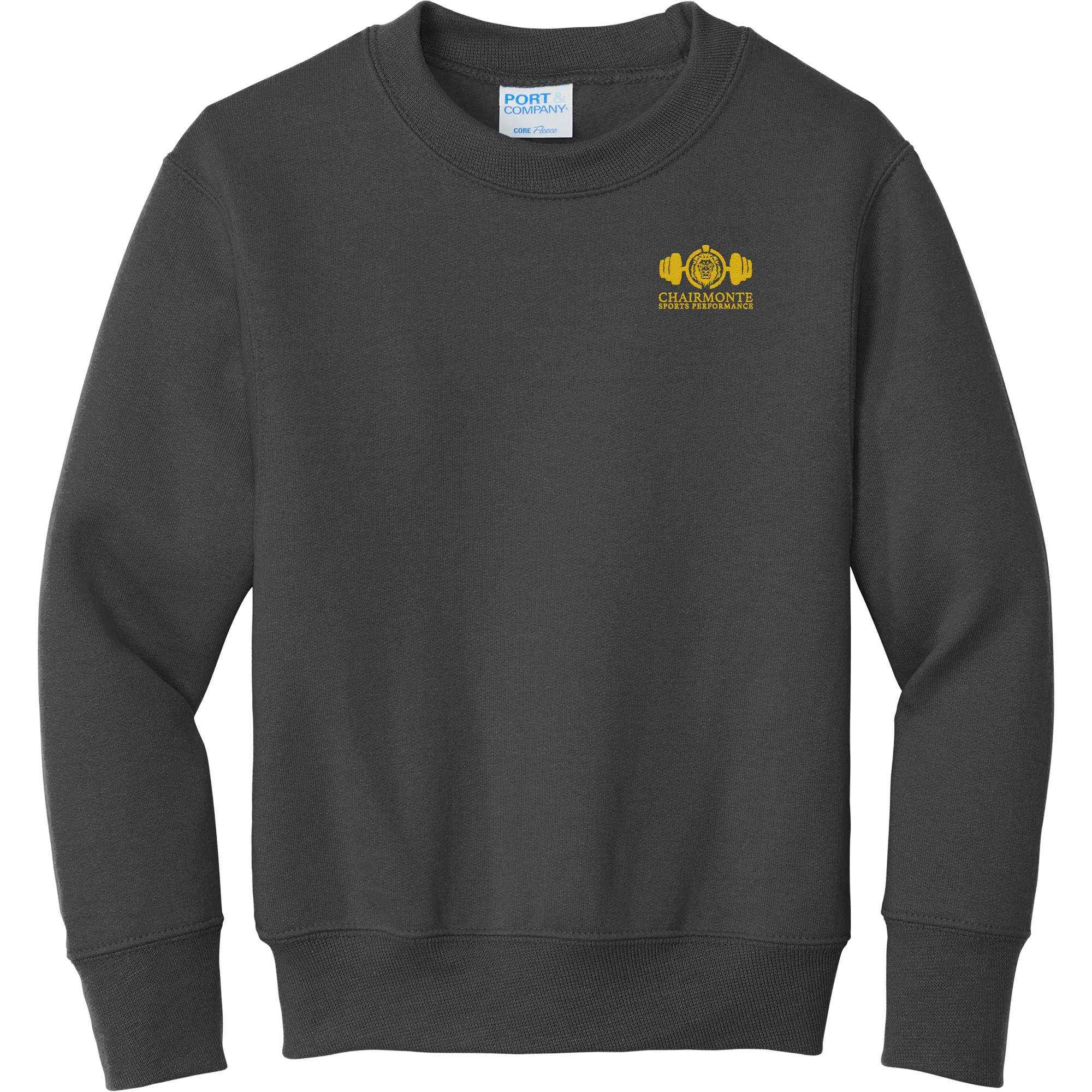 Chairmonte Youth Core Fleece Crewneck Sweatshirt
