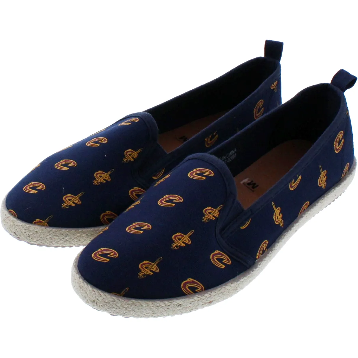 Cleveland Cavaliers NBA Womens Canvas Espadrille Shoes