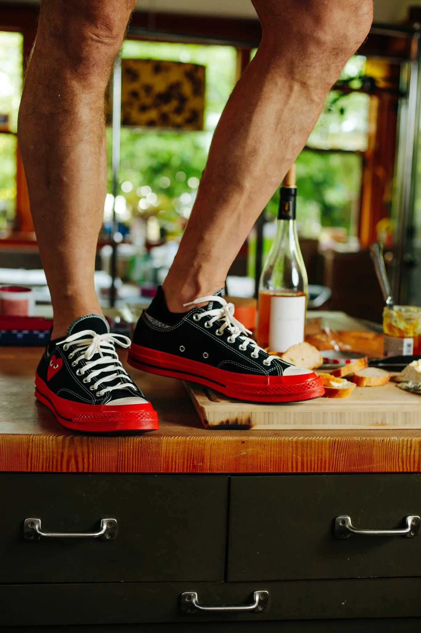 Comme Des Garçons Play Converse Chuck 70 Low BLACK