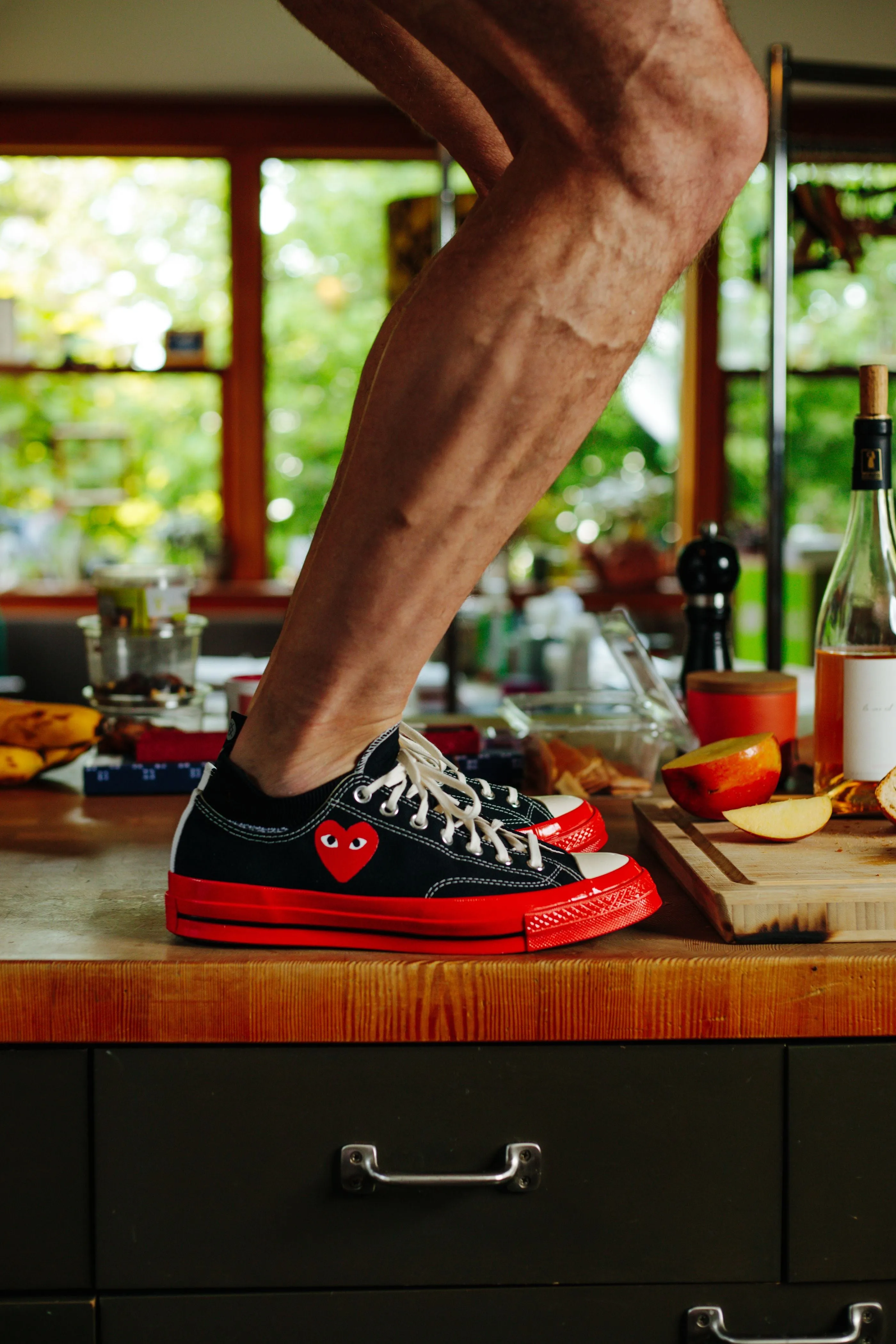 Comme Des Garçons Play Converse Chuck 70 Low BLACK
