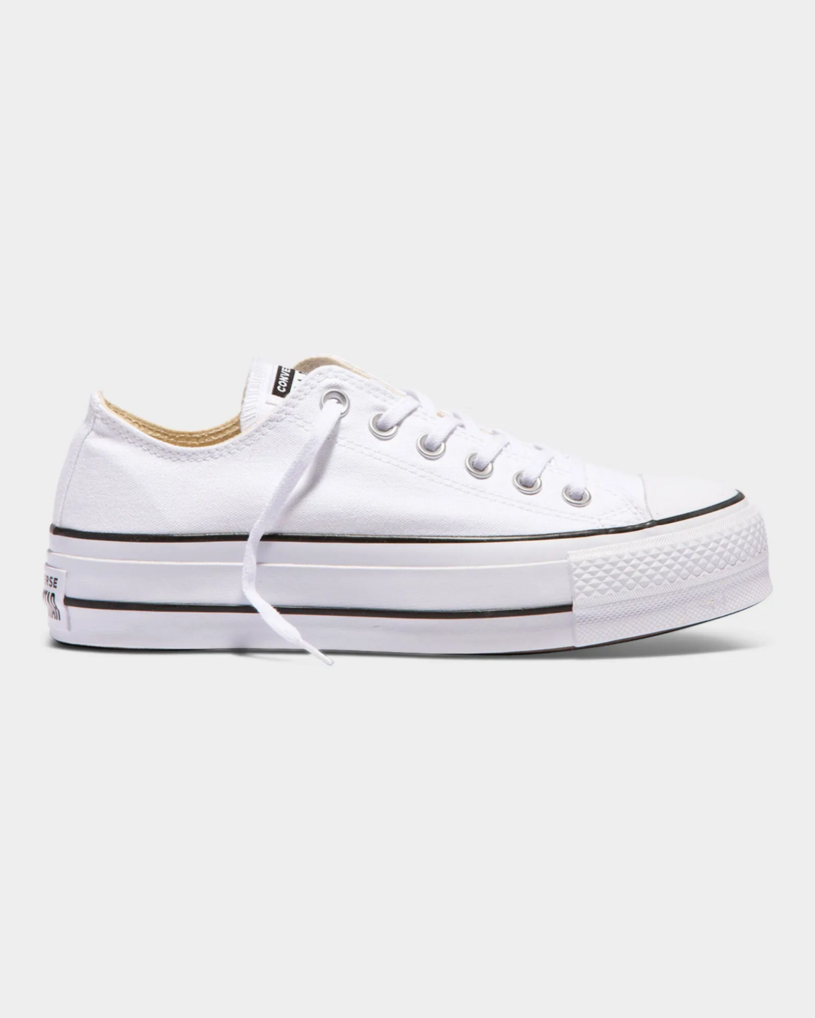 Converse Chuck Taylor All Star Canvas LIFT Low Shoe - White