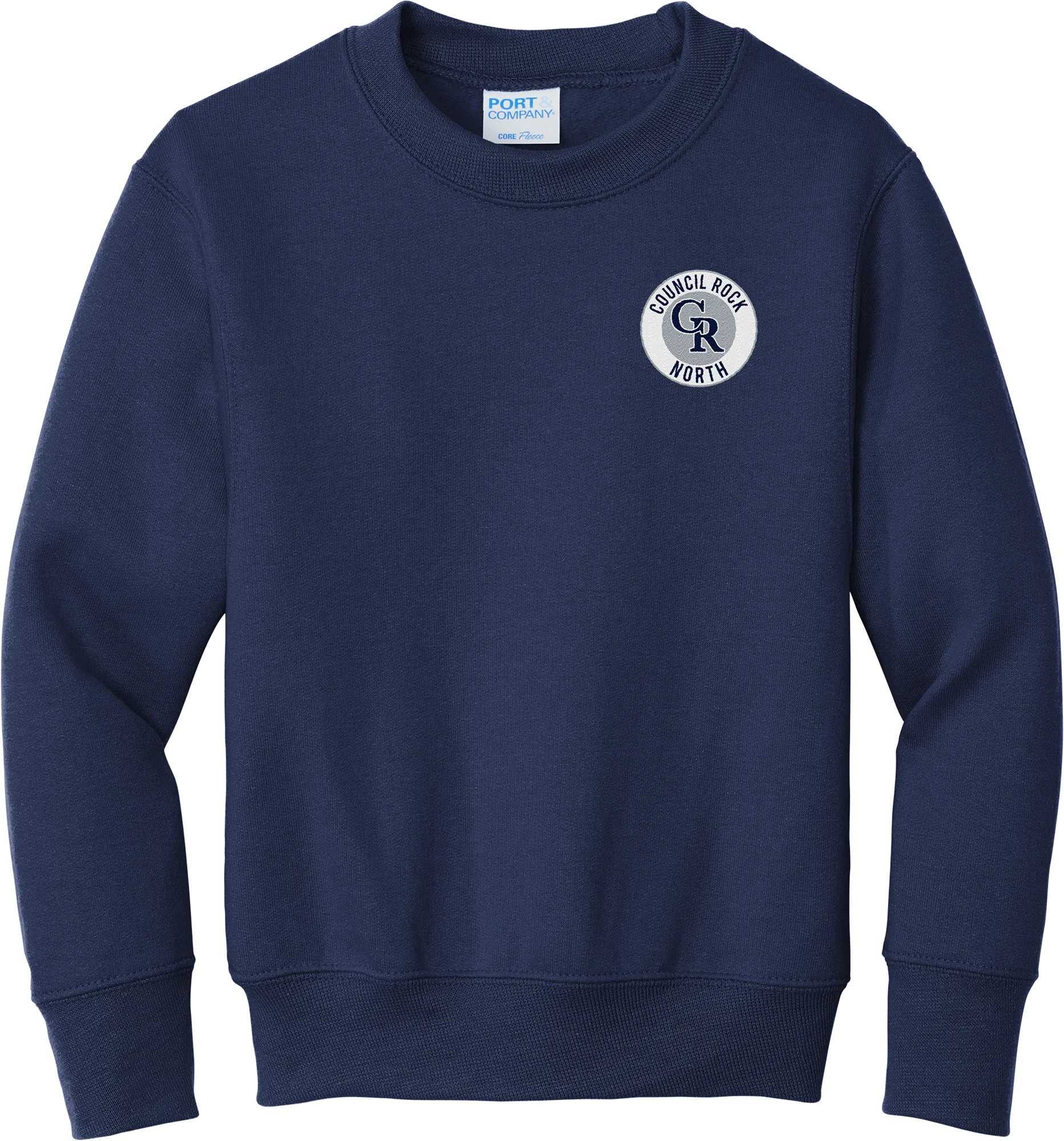 Council Rock North Youth Core Fleece Crewneck Sweatshirt