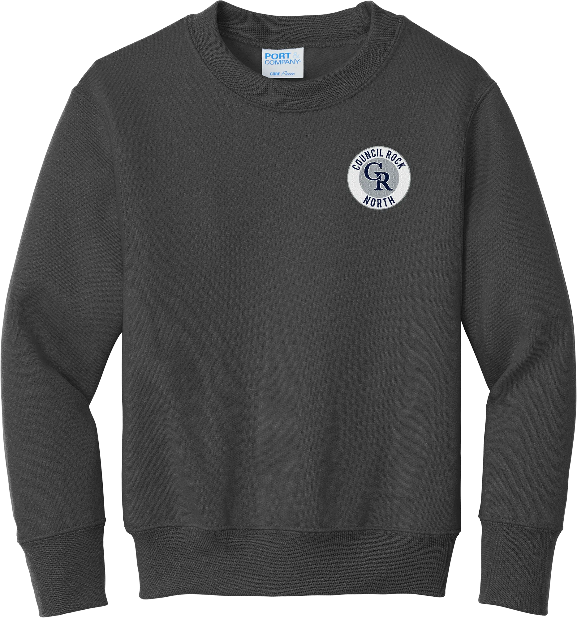 Council Rock North Youth Core Fleece Crewneck Sweatshirt