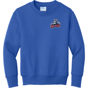 CT Wolfpack South Youth Core Fleece Crewneck Sweatshirt