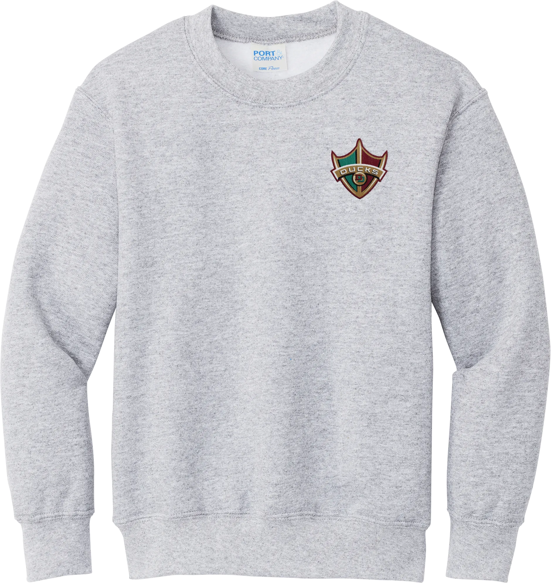 Delaware Ducks Youth Core Fleece Crewneck Sweatshirt