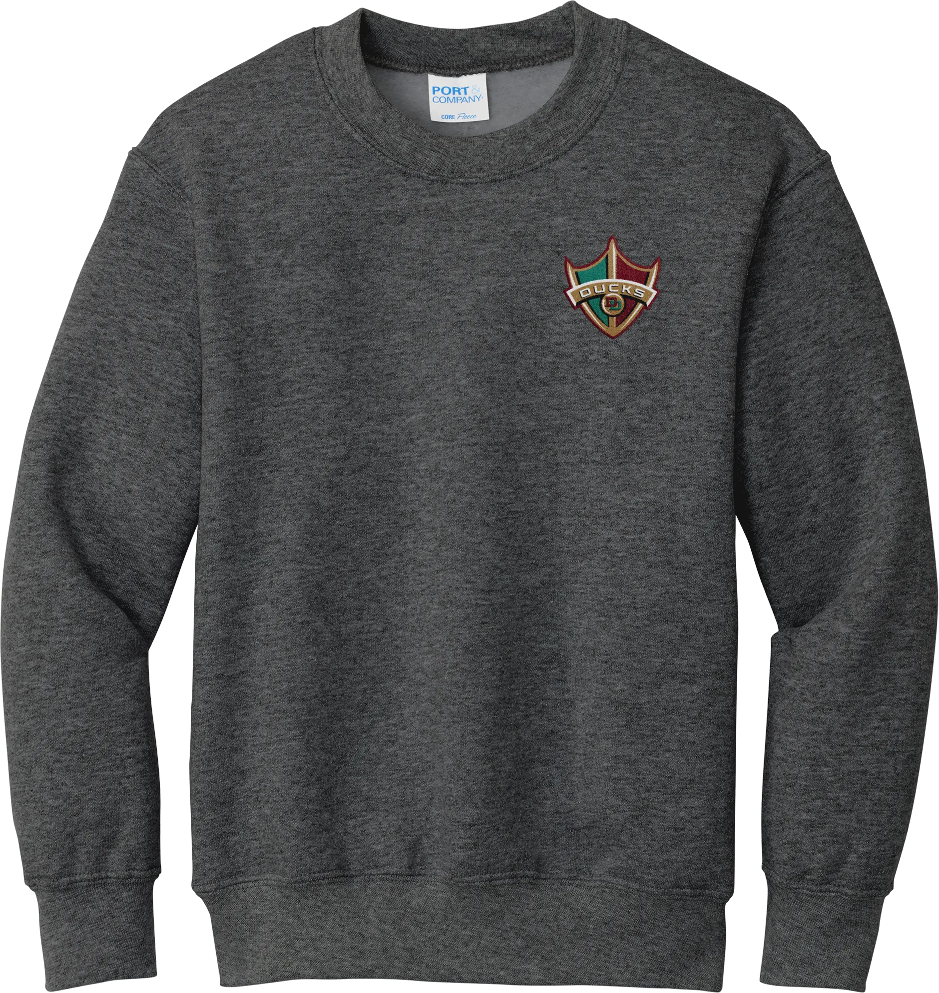 Delaware Ducks Youth Core Fleece Crewneck Sweatshirt