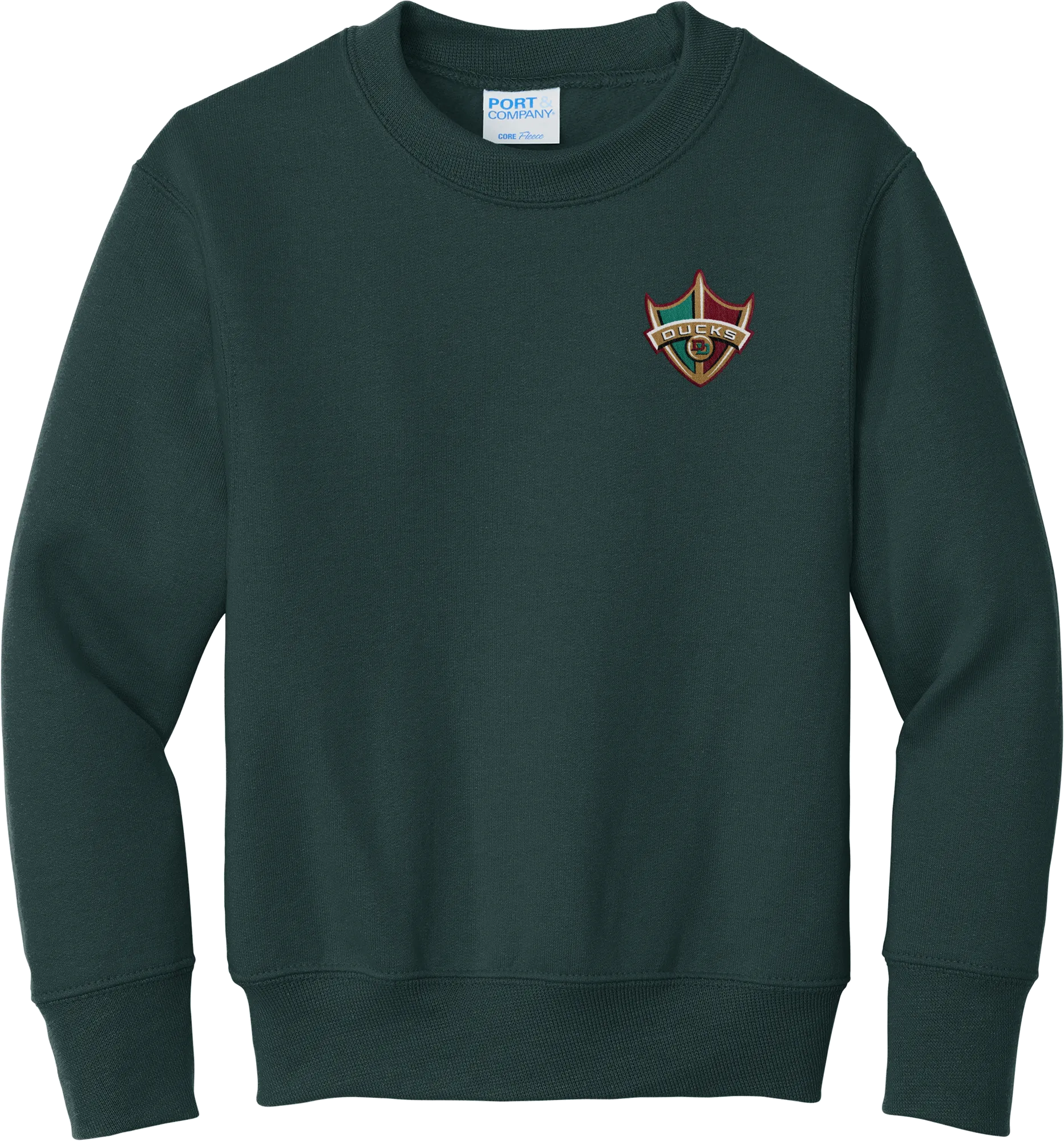 Delaware Ducks Youth Core Fleece Crewneck Sweatshirt