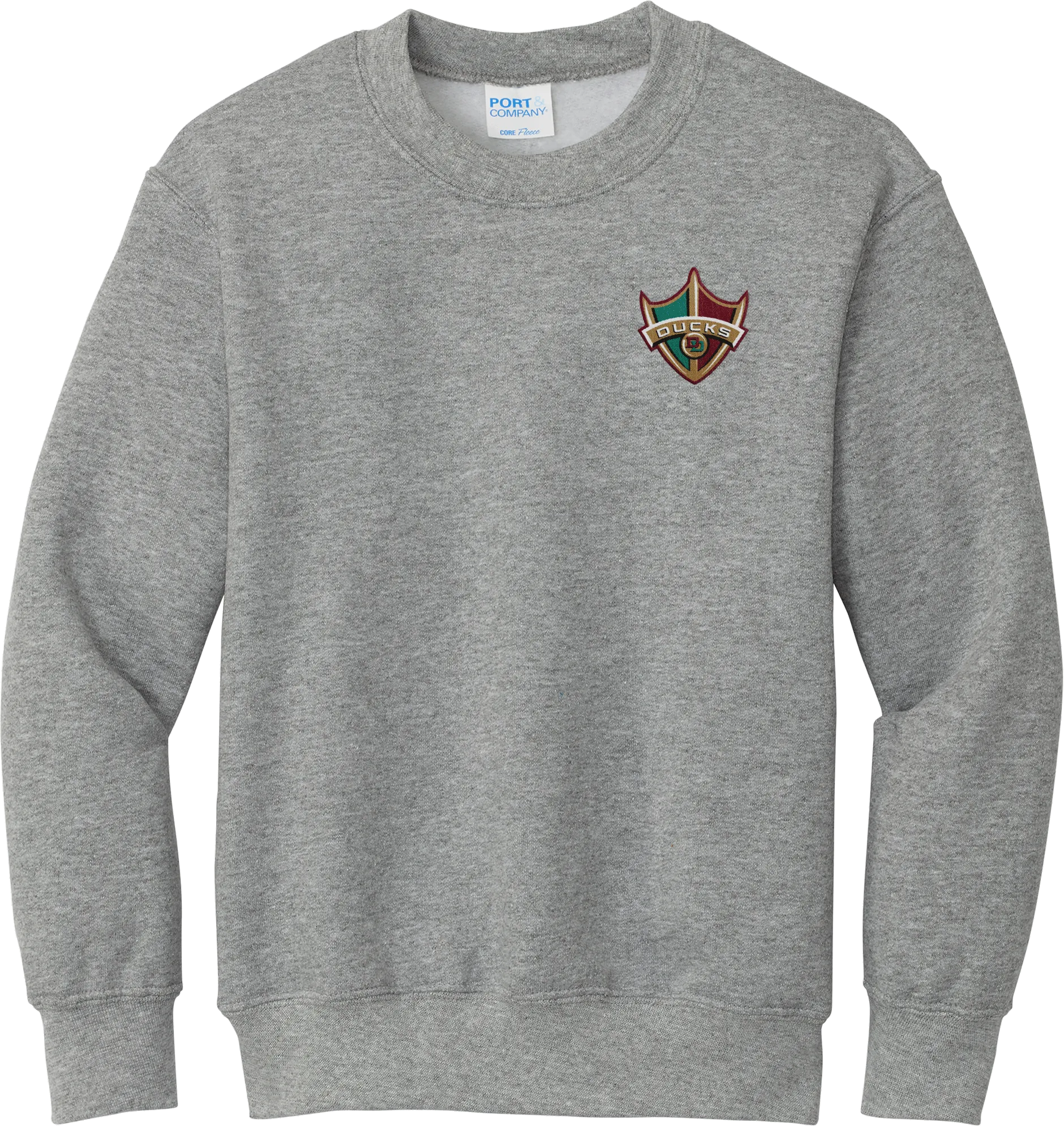Delaware Ducks Youth Core Fleece Crewneck Sweatshirt