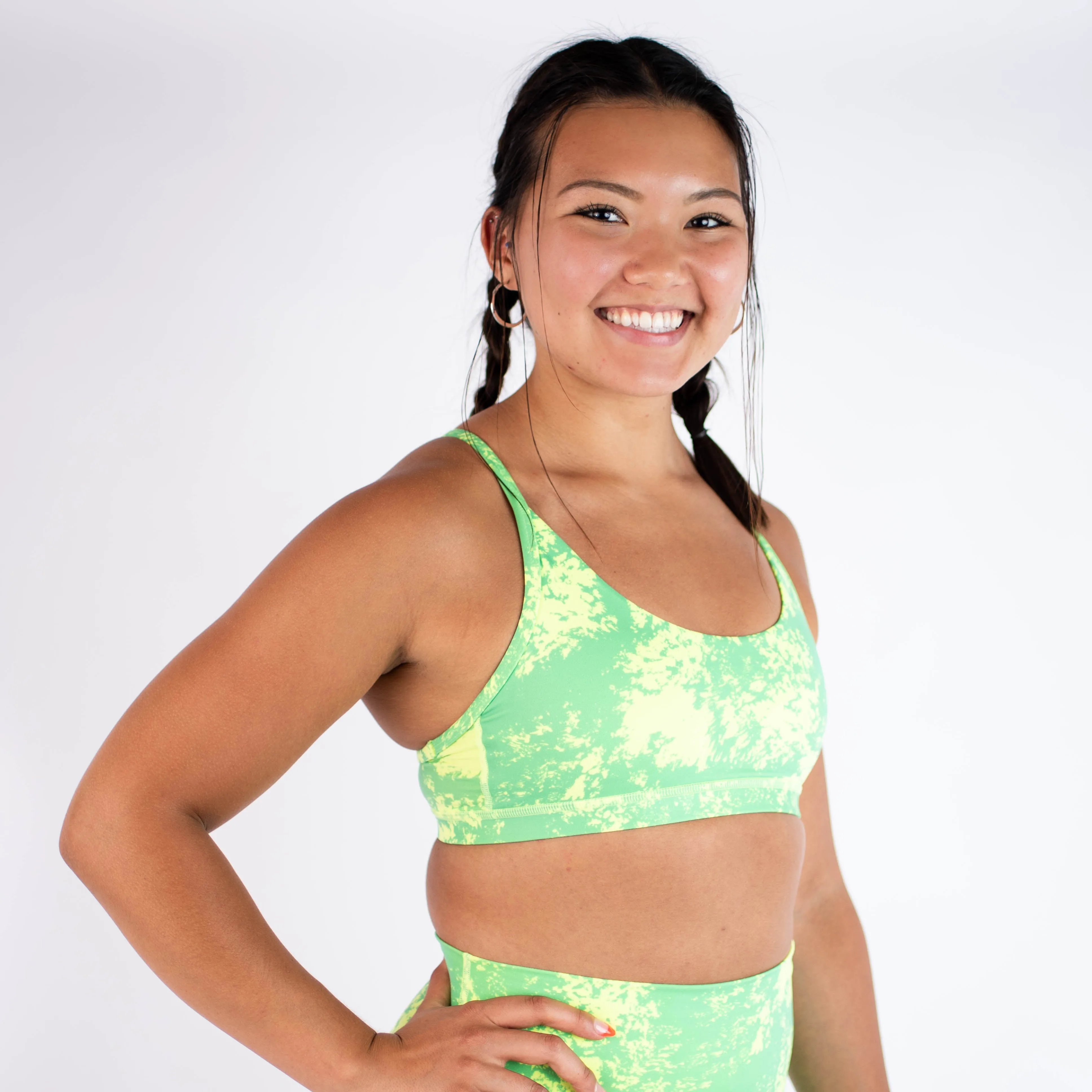 FLEO Cami Sports Bra - Splash
