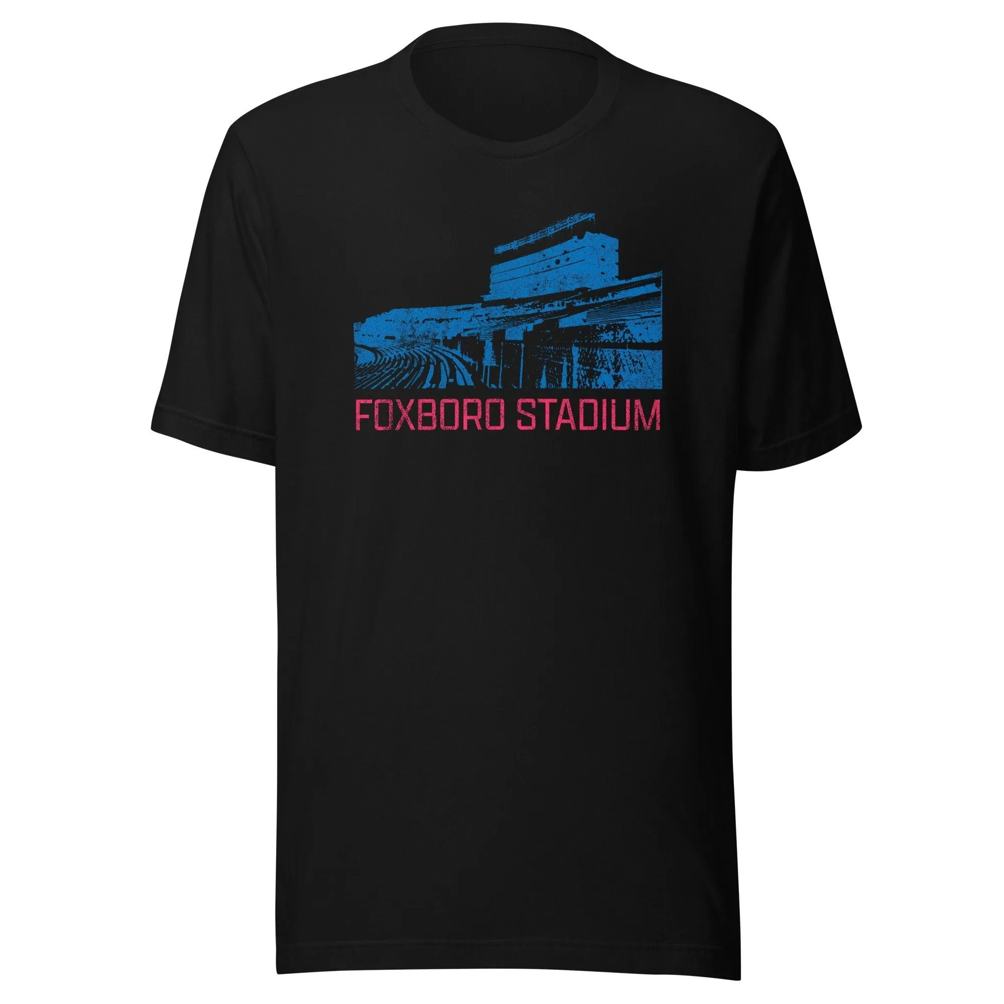 Foxboro Stadium Retro 1980s Football Tee - Foxborough, MA | Mens & Womens Football T-Shirt