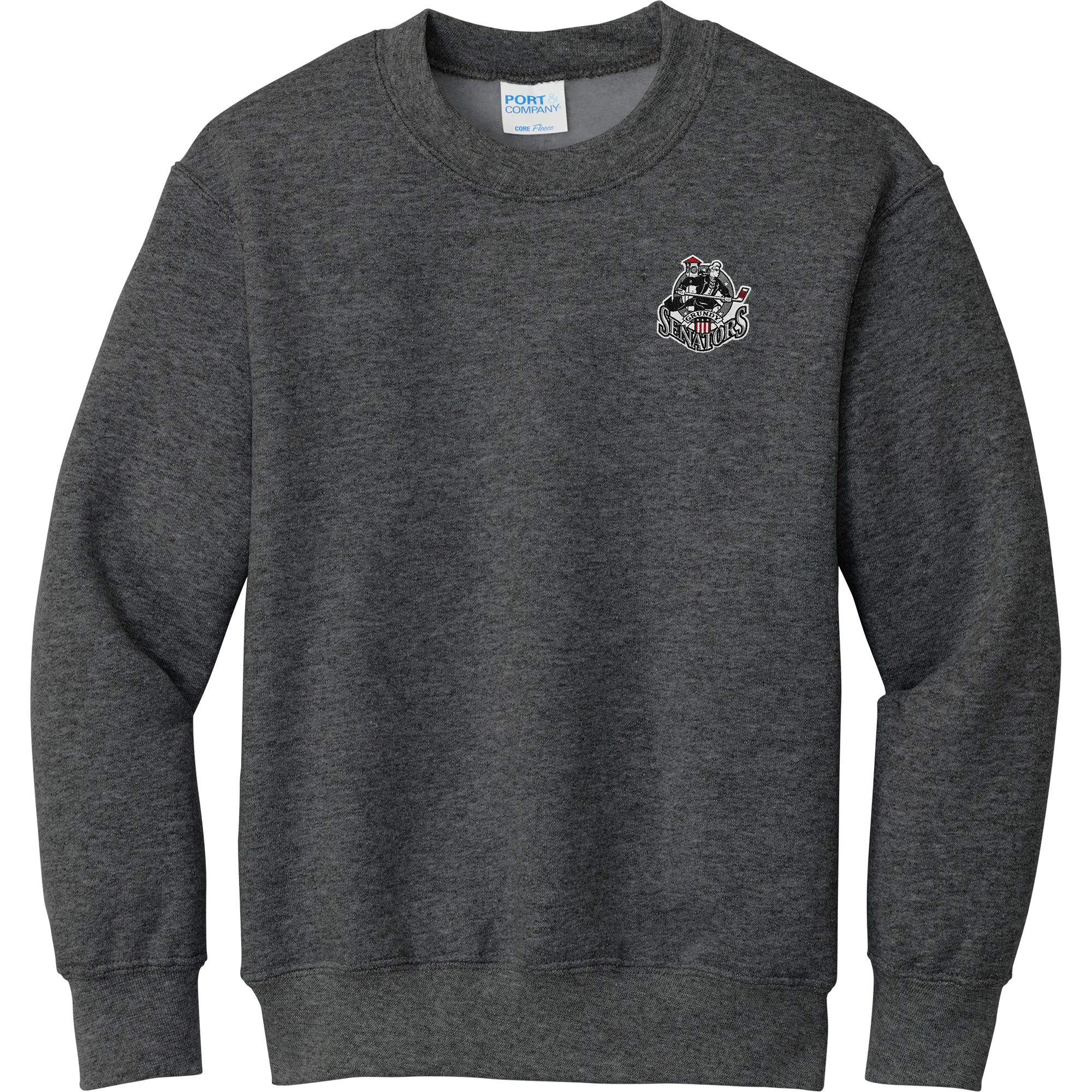Grundy Senators Youth Core Fleece Crewneck Sweatshirt