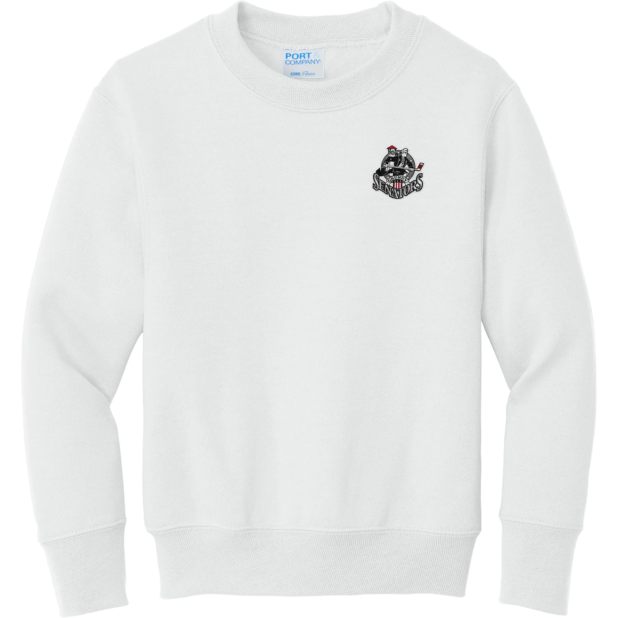 Grundy Senators Youth Core Fleece Crewneck Sweatshirt