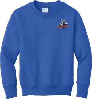 Hartford Jr. Wolfpack Youth Core Fleece Crewneck Sweatshirt