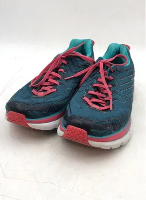 Hoka One One Women's Clifton 4 1016724 BCCM Teal Running Shoes - Size 10