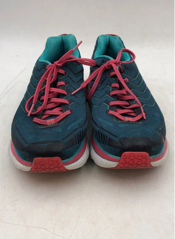 Hoka One One Women's Clifton 4 1016724 BCCM Teal Running Shoes - Size 10