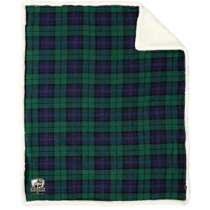 HVM Bulldogs Flannel Sherpa Blanket