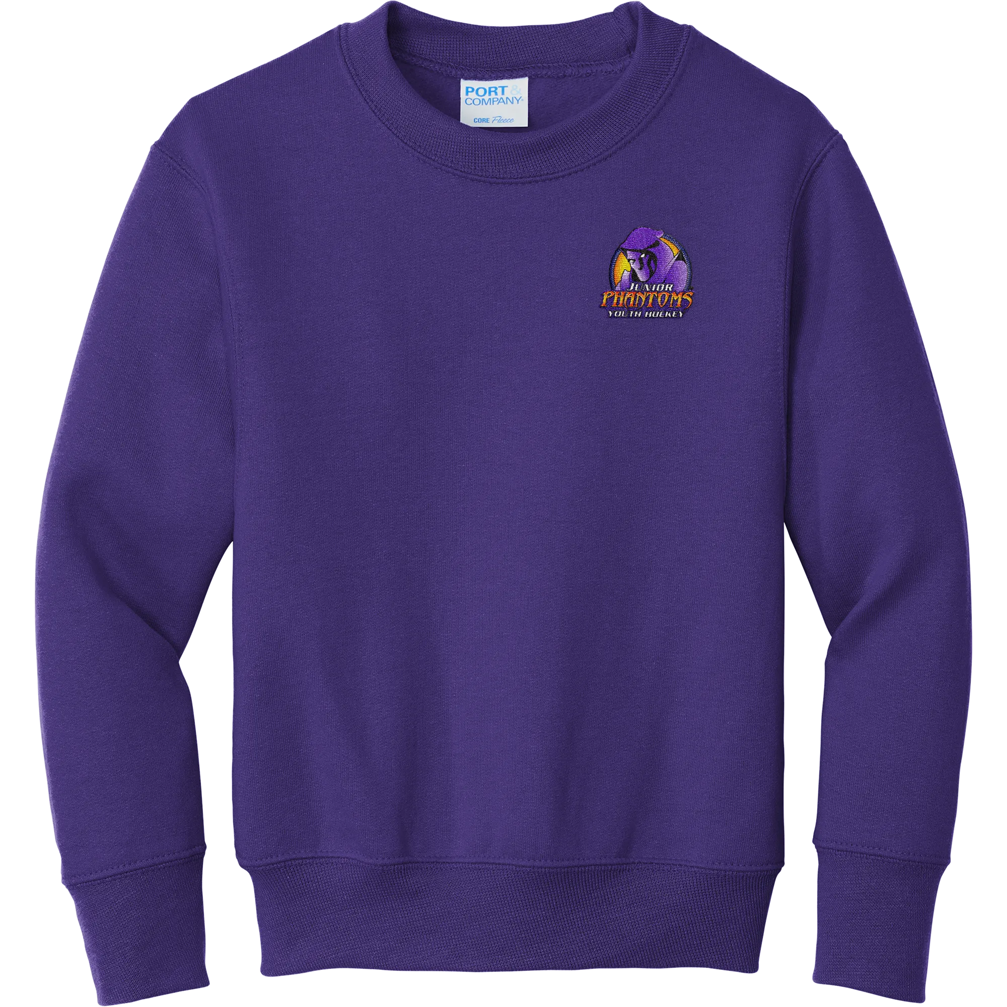 Jr. Phantoms Youth Core Fleece Crewneck Sweatshirt