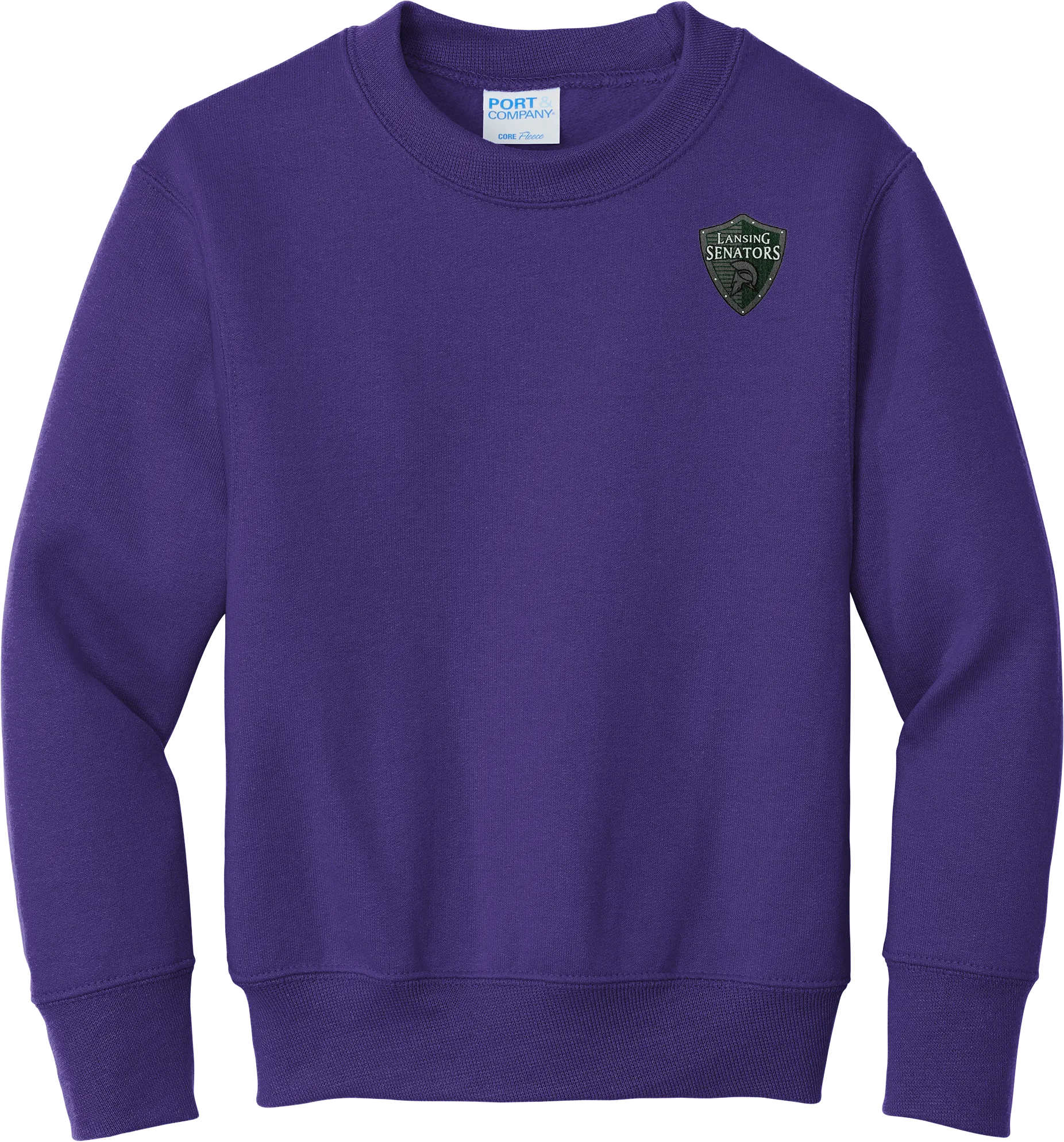 Lansing Senators Youth Core Fleece Crewneck Sweatshirt