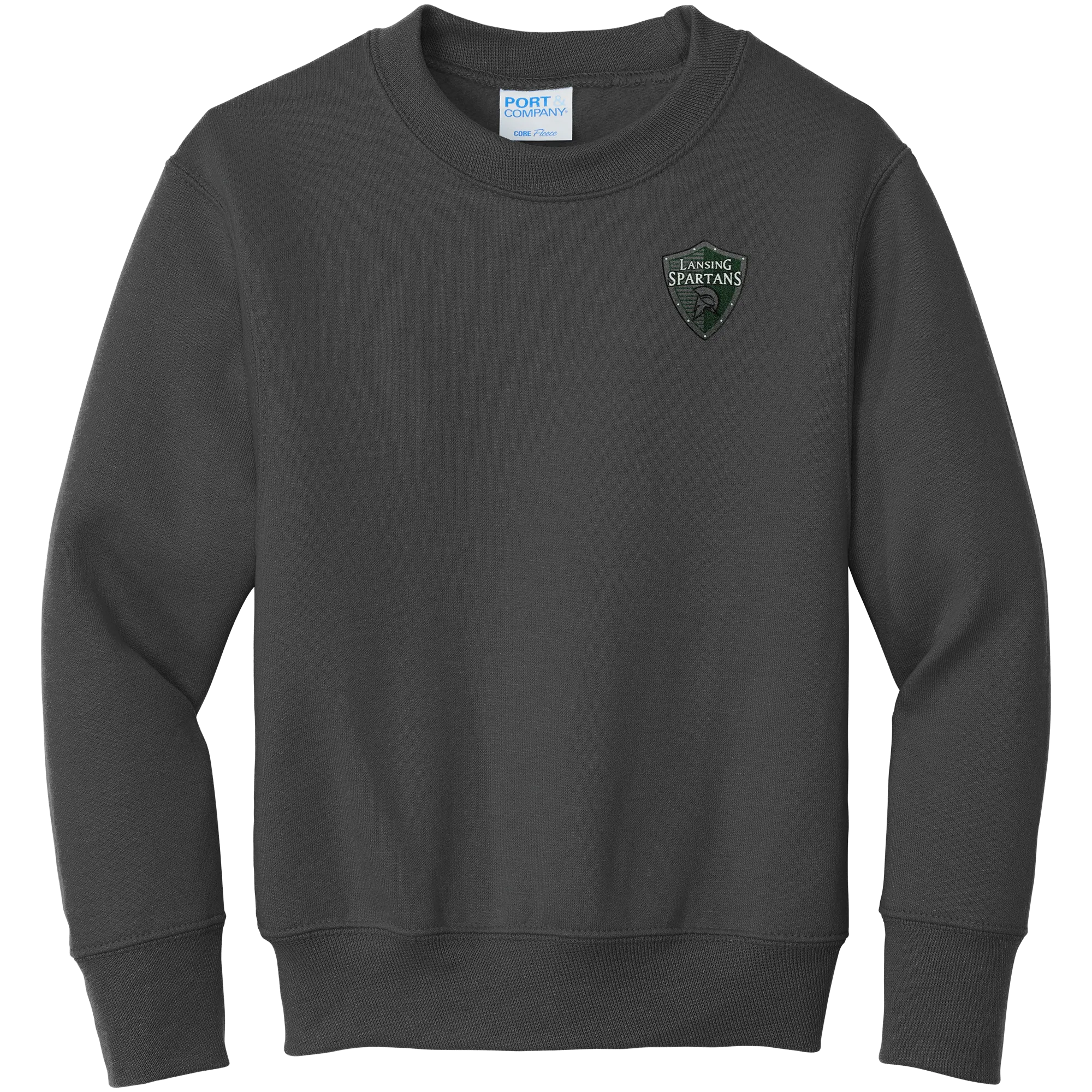 Lansing Spartans Youth Core Fleece Crewneck Sweatshirt