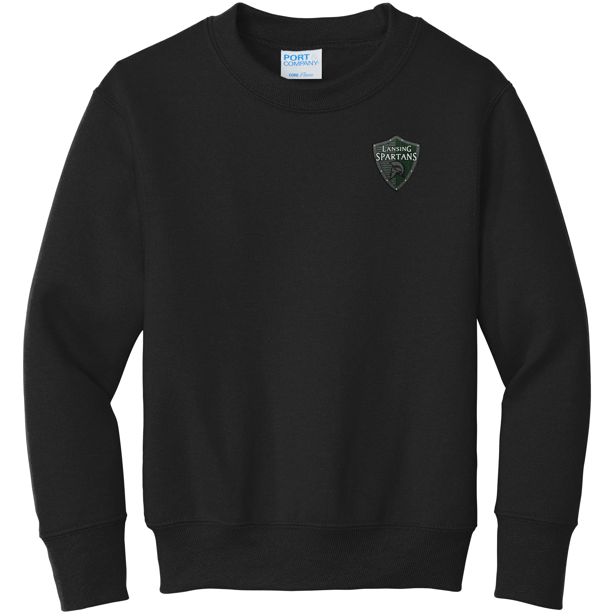 Lansing Spartans Youth Core Fleece Crewneck Sweatshirt