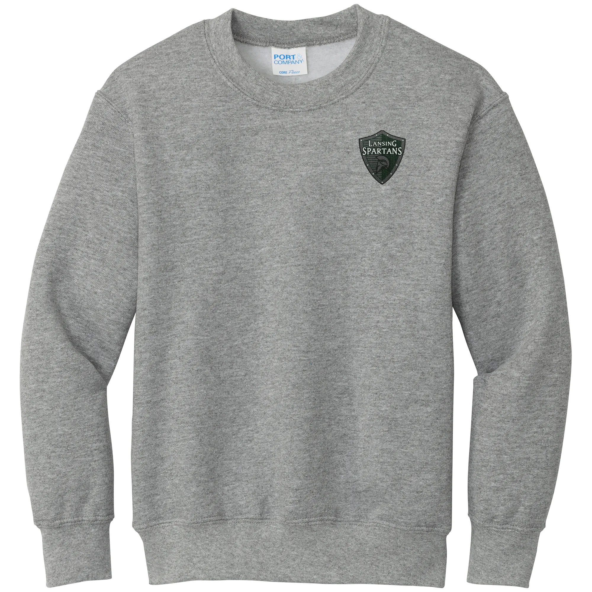 Lansing Spartans Youth Core Fleece Crewneck Sweatshirt
