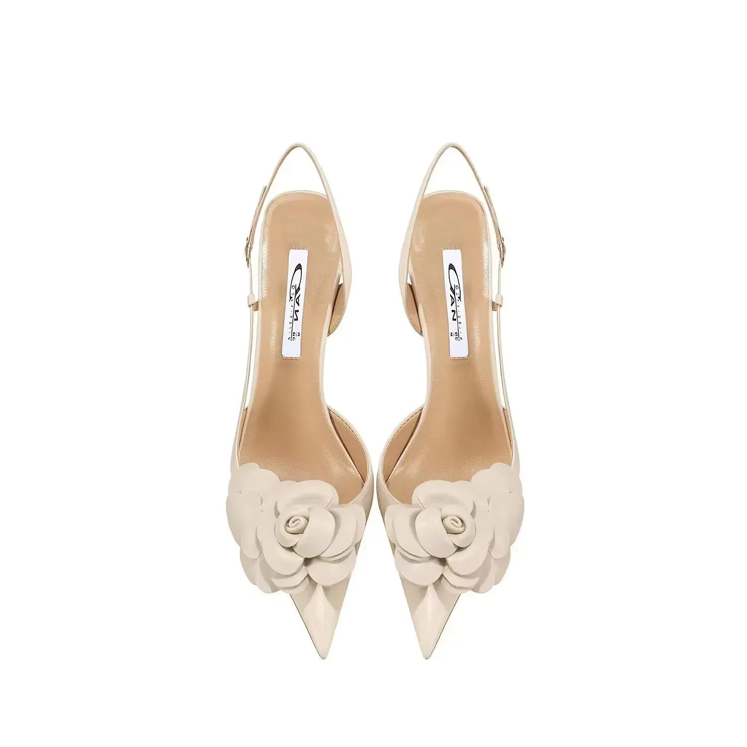 Leather Floral Shoes