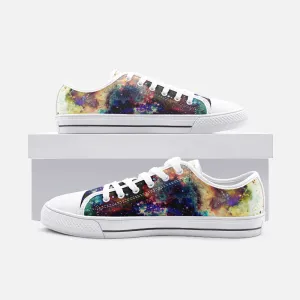 Lucien Psychedelic Canvas Low-Tops