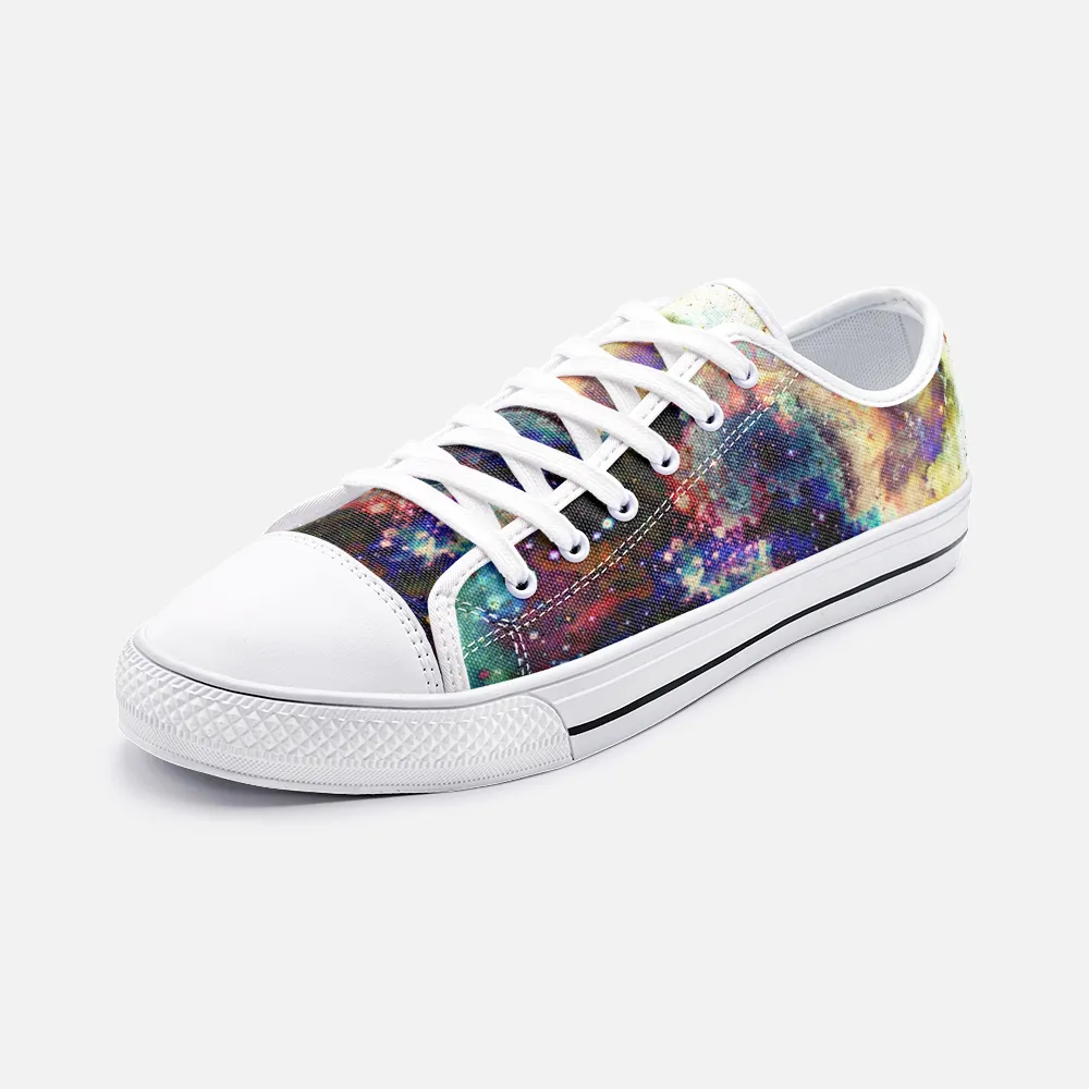Lucien Psychedelic Canvas Low-Tops