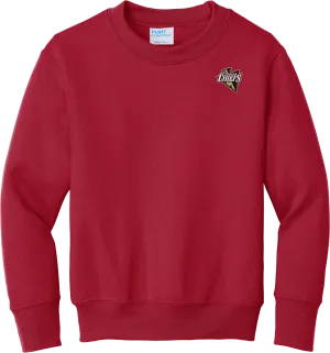 Mercer Chiefs Youth Core Fleece Crewneck Sweatshirt