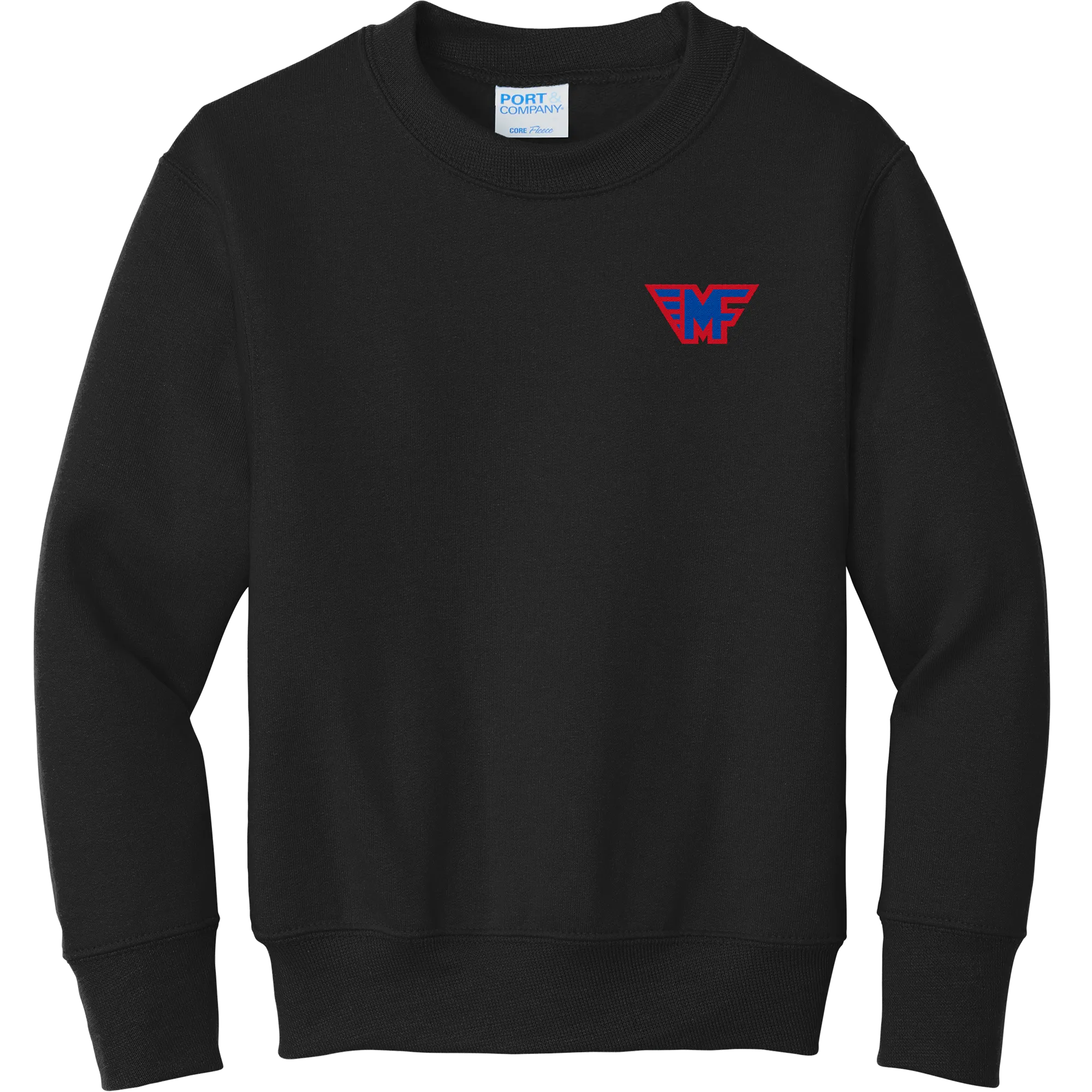 Mid-Fairfield Youth Core Fleece Crewneck Sweatshirt