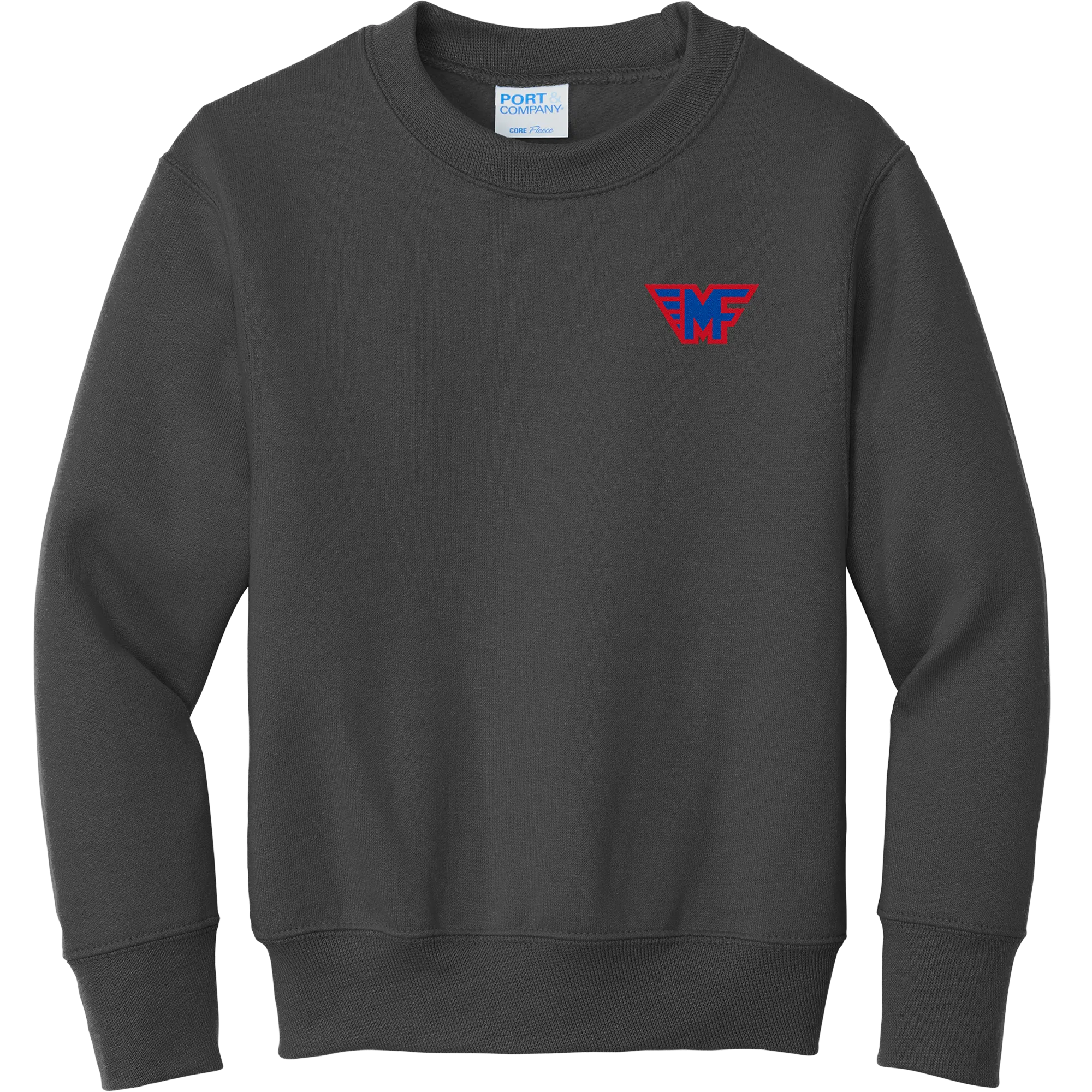 Mid-Fairfield Youth Core Fleece Crewneck Sweatshirt