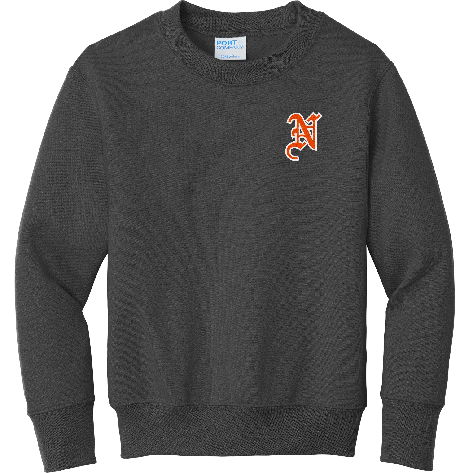 Midd North Hockey Youth Core Fleece Crewneck Sweatshirt