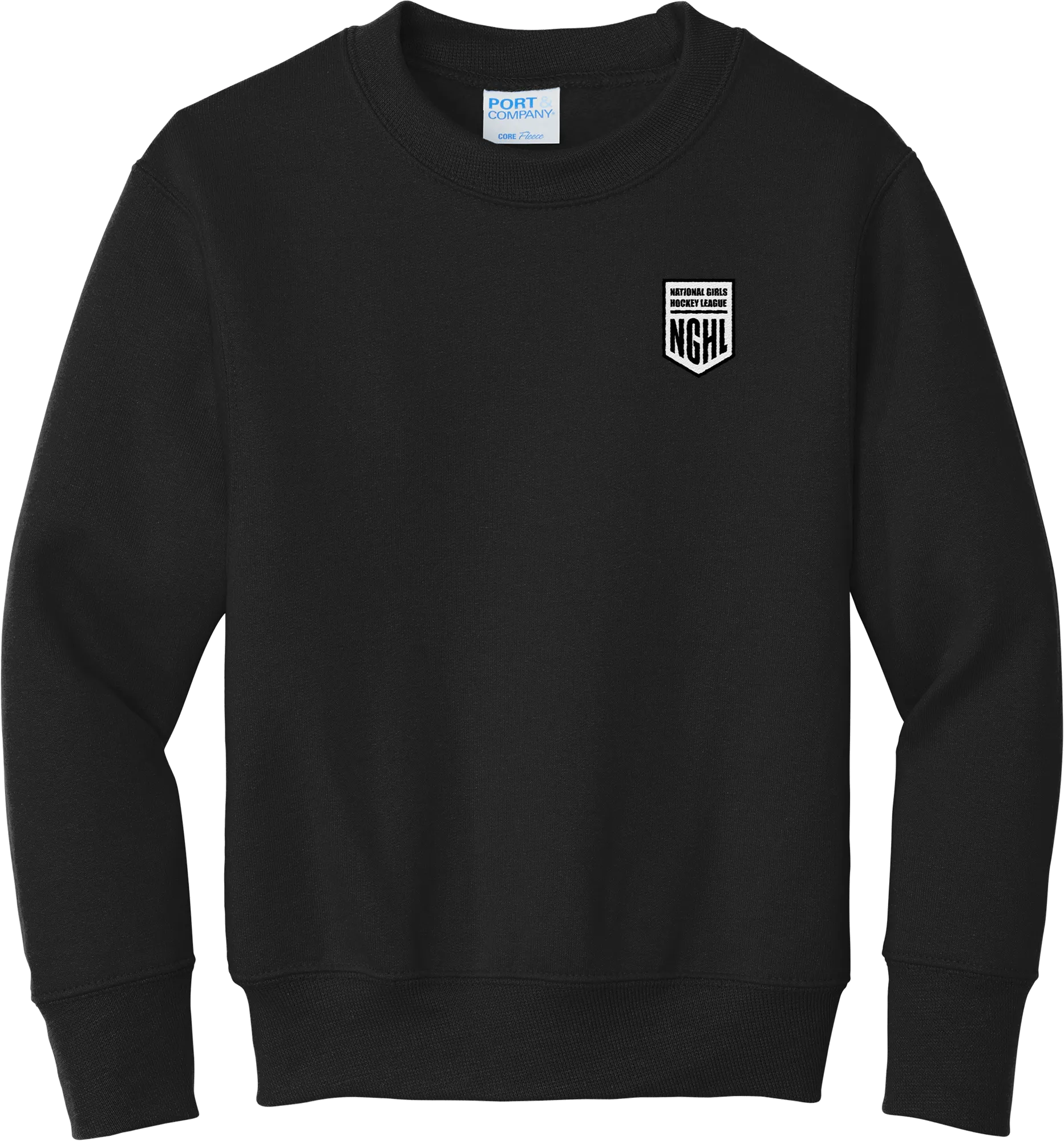 NGHL Youth Core Fleece Crewneck Sweatshirt