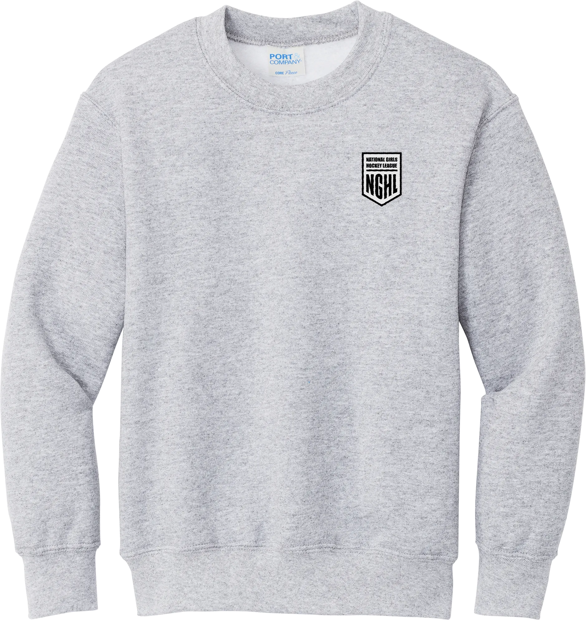NGHL Youth Core Fleece Crewneck Sweatshirt