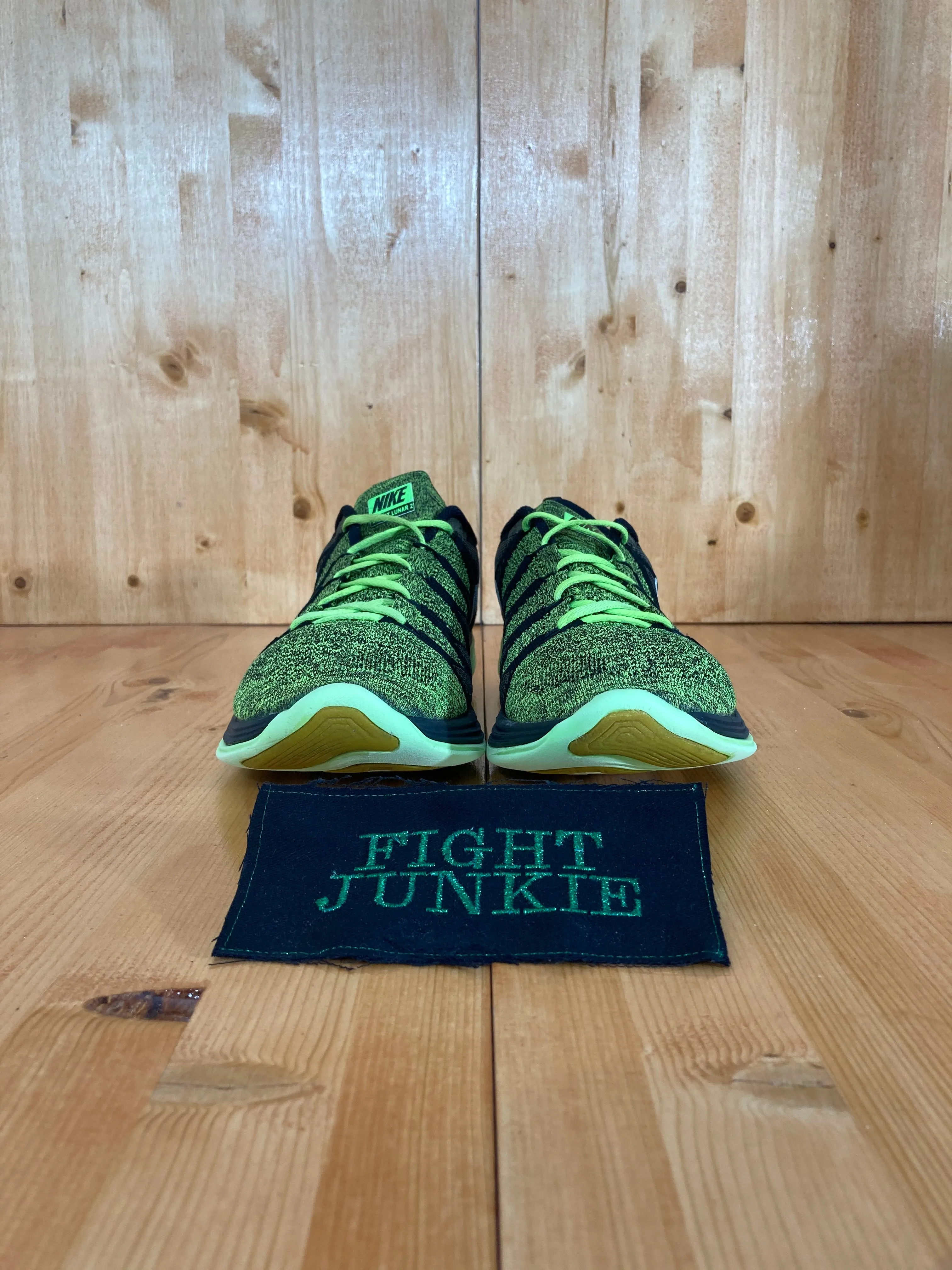 NIKE LUNAR 2 FLYKNIT Mens Size 11.5 Running Shoes Sneakers
